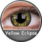 Phantasee Crazy Yellow Eclipse (2 lenses/pack)