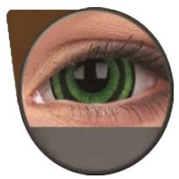 Phantasee Mini Sclera Lens Green Goblin (2 lenses/pack)