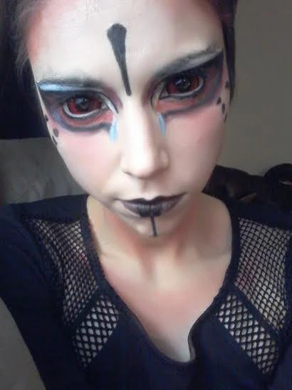 Phantasee Red Black Sclera Contacts Sunpyre (2 lenses/pack) - Image 6