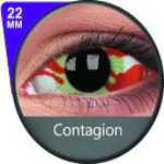 Phantasee White Sclera Contacts Contagion (2 lenses/pack)