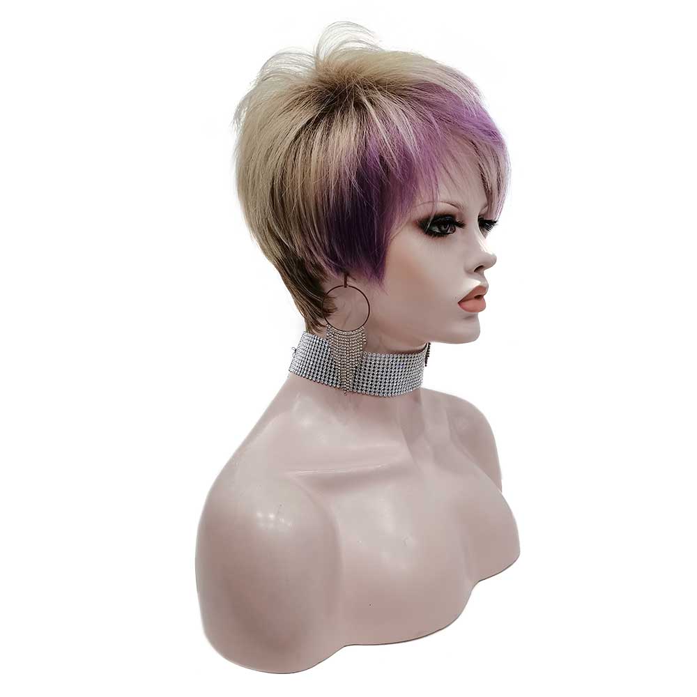 Pixie Violet Blonde Daily Wig - Image 3