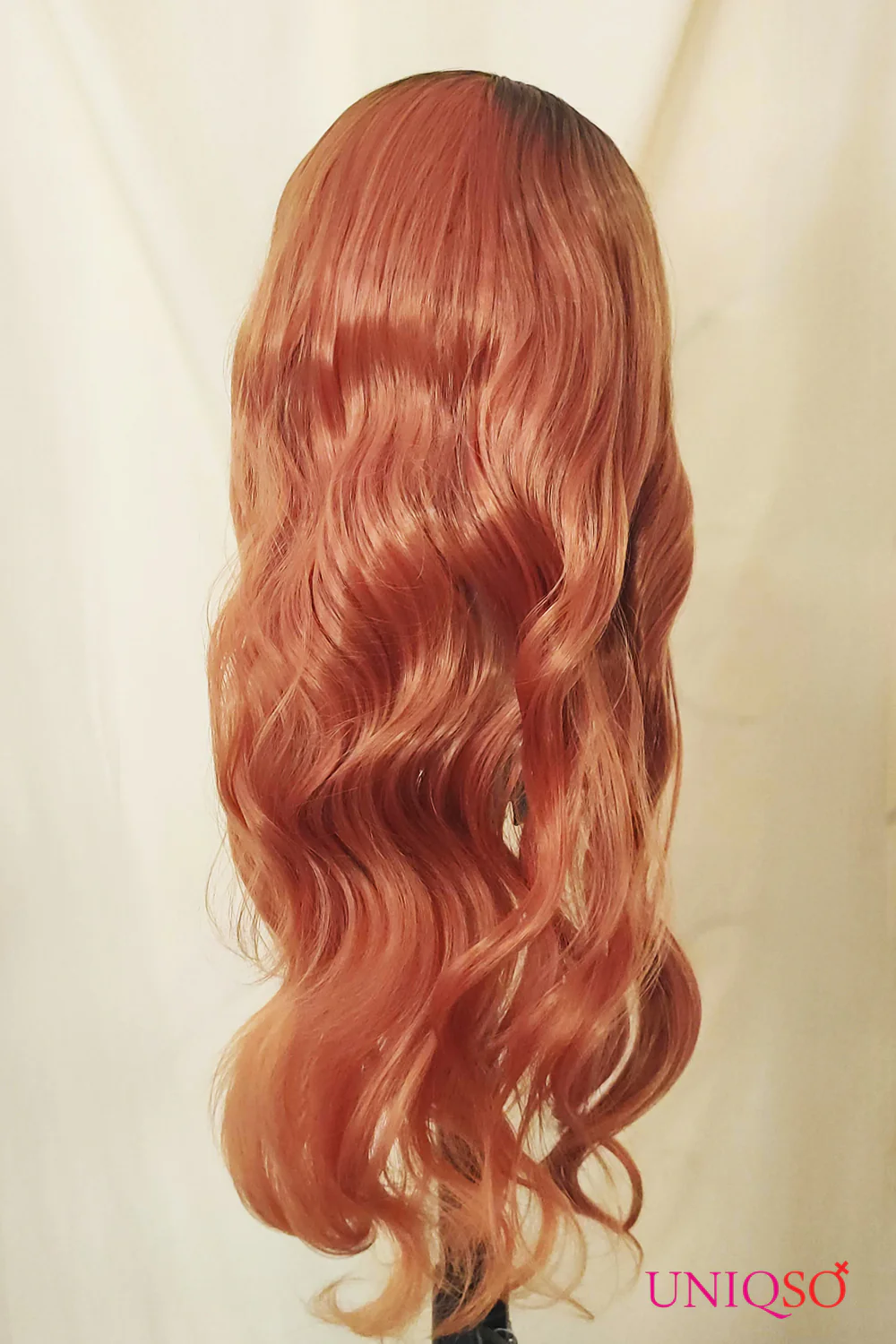 Premium Wig - Auburn Long Big Wave Lace Front Wig - Image 5