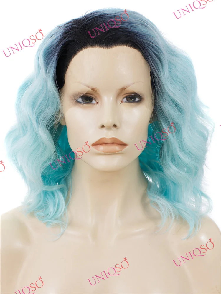 Premium Wig - Short Hippy Lace Front Curly Wig