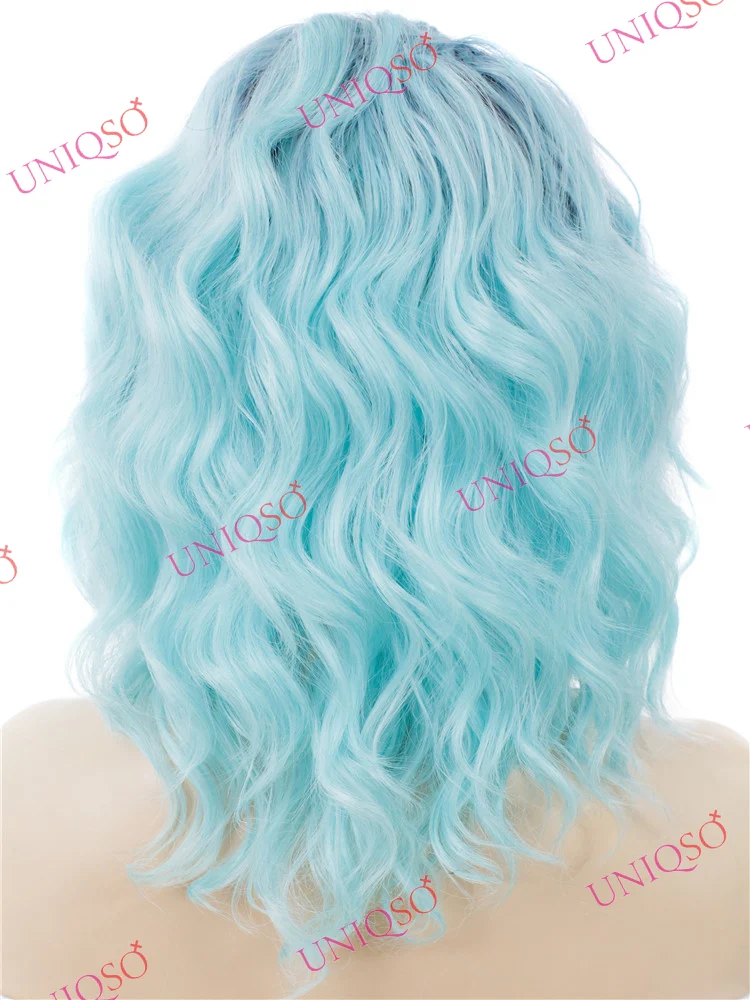 Premium Wig - Short Hippy Lace Front Curly Wig - Image 4