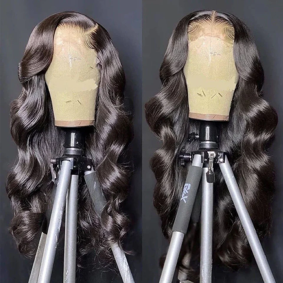 Premium Wig - Ravishing Butterfly Long Wave Black Brown Lace Front - Image 2