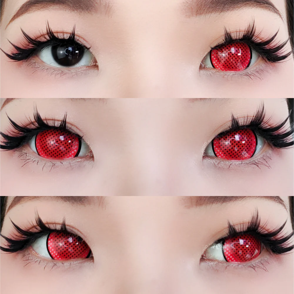 Sweety Mini Sclera Red Mesh Rim (1 lens/pack) - Image 2