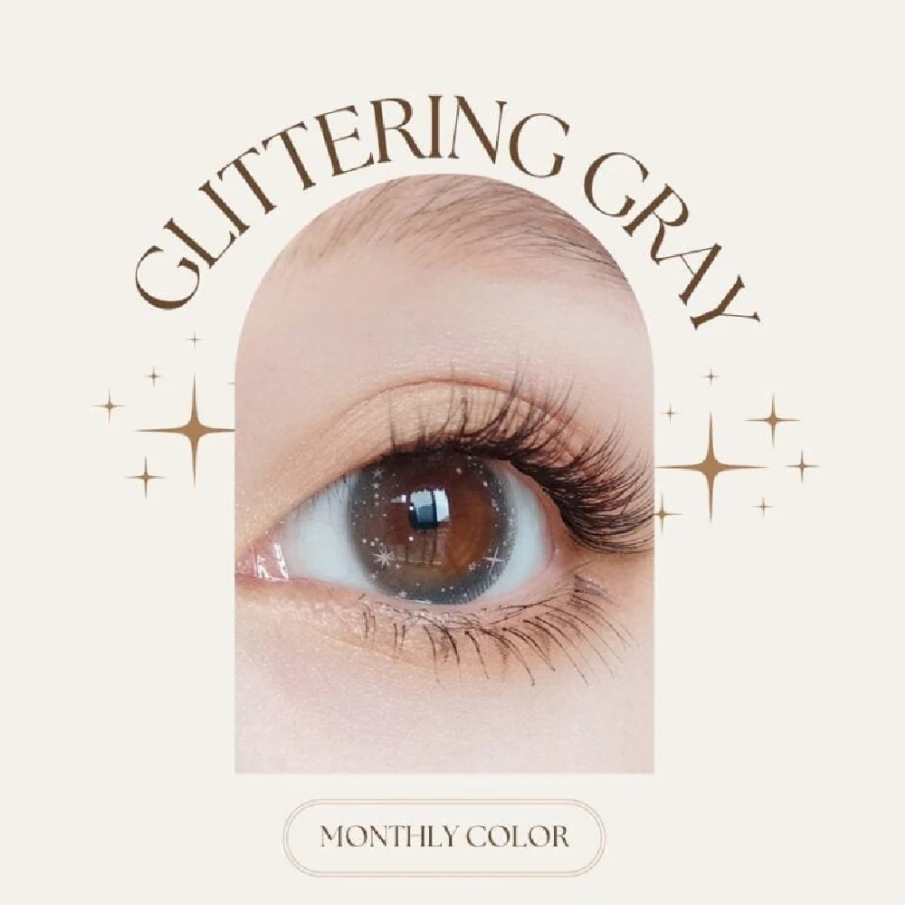 SEED Monthly Color Lens UV - Glittering Gray