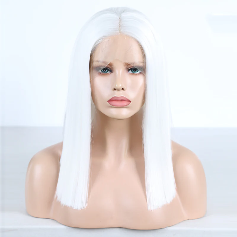 Shades of  White T Lace Front Wig - Image 2