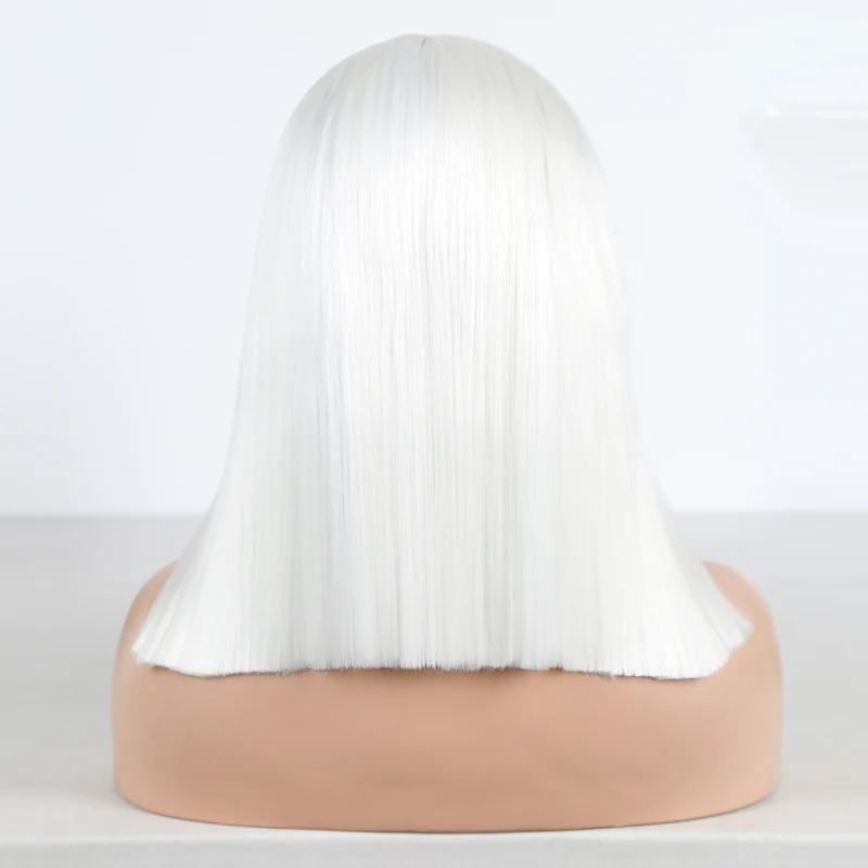 Shades of  White T Lace Front Wig - Image 5