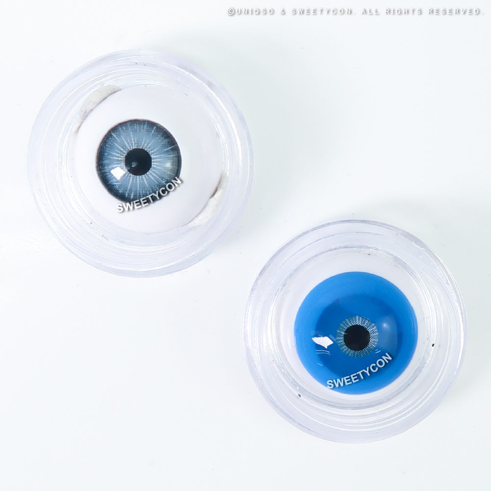 Sweety Mini Sclera UV Glow Blue (1 lens/pack) - Image 4