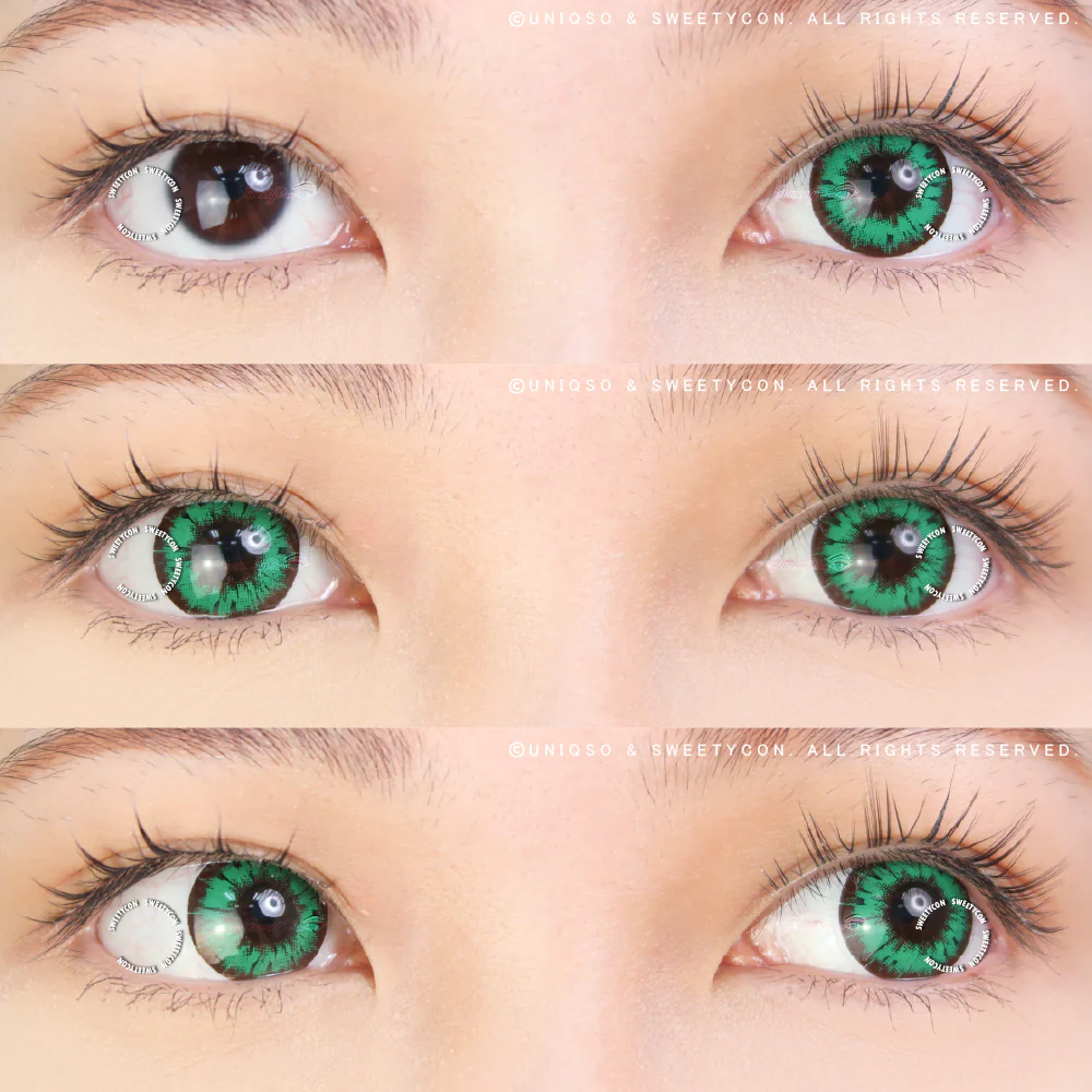 Sweety Akaten Green (1 lens/pack) - Image 2