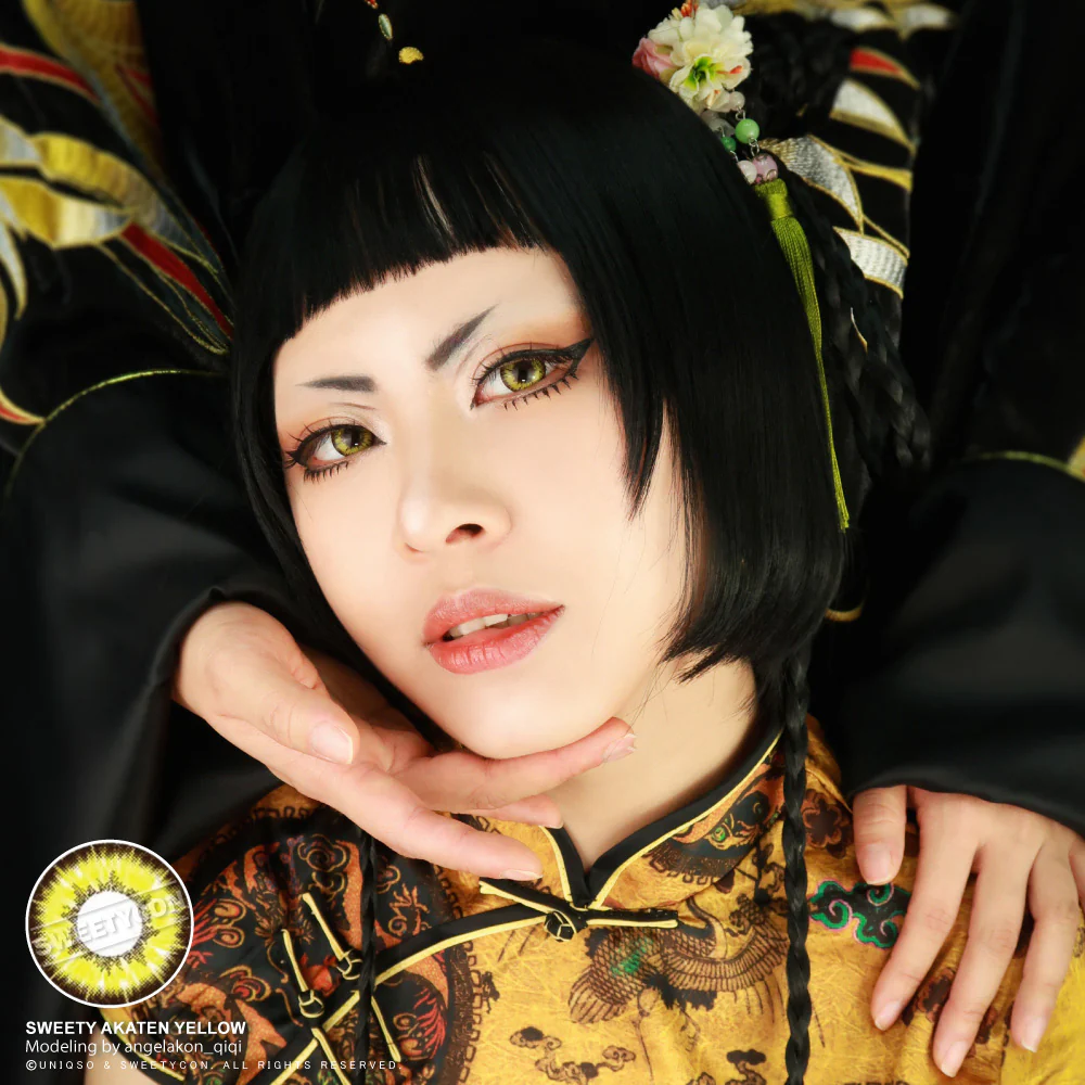 Sweety Akaten Yellow (1 lens/pack) - Image 7