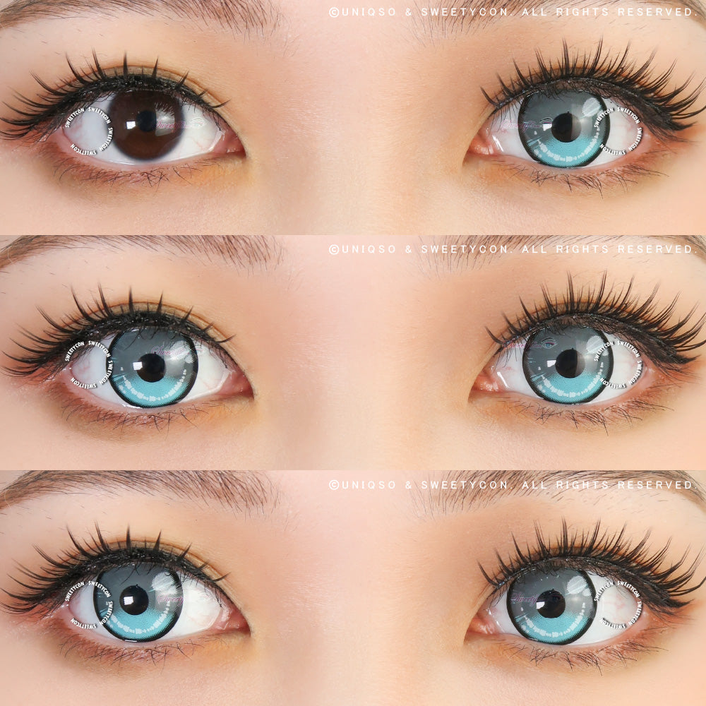 Sweety Anime 2 Gray Blue (1 lens/pack) - Image 2