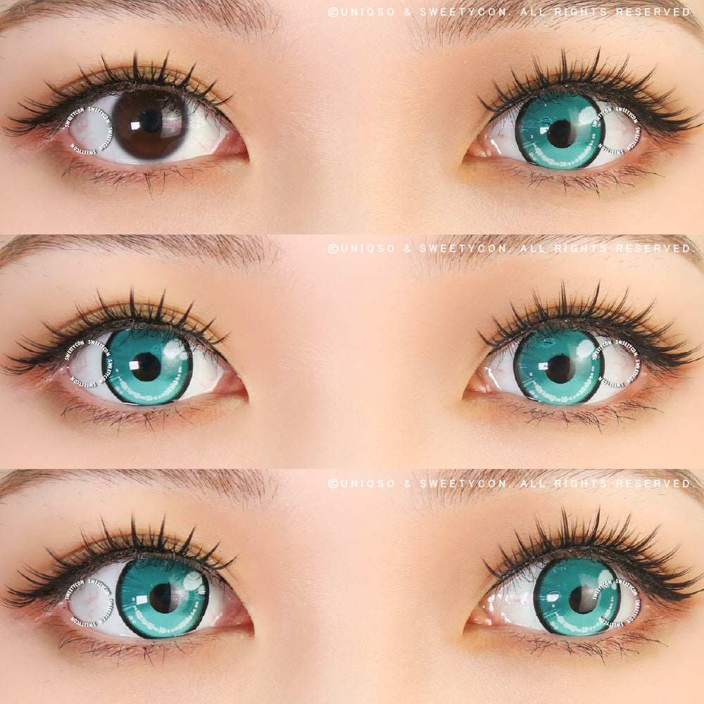 Sweety Anime 2 Teal Green (1 lens/pack) - Image 2