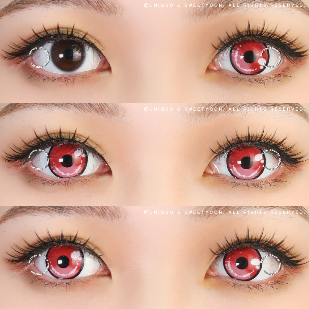 Sweety Anime 2 Red Pink (1 lens/pack) - Image 2