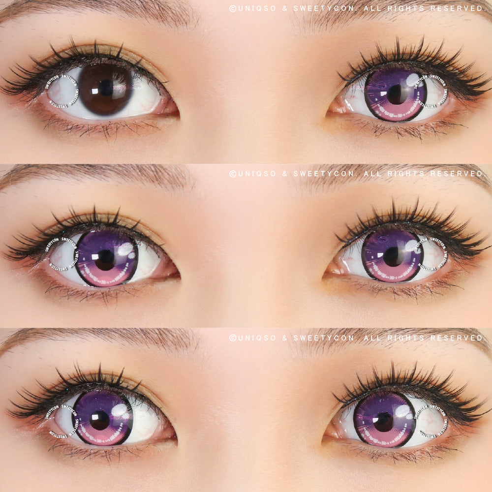 Sweety Anime 2 Purple Pink (1 lens/pack) - Image 2