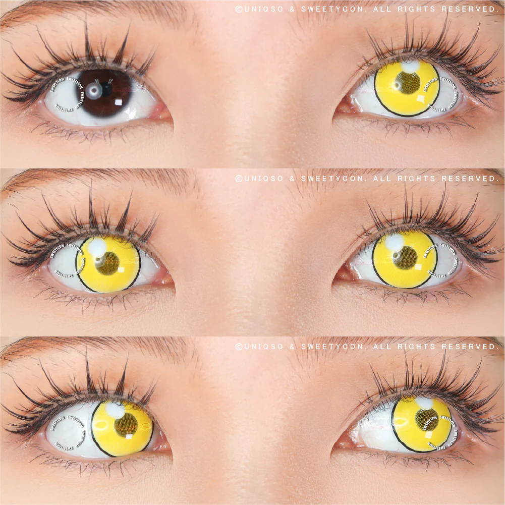 Sweety Anime Cloud Rim Yellow (1 lens/pack) - Image 2