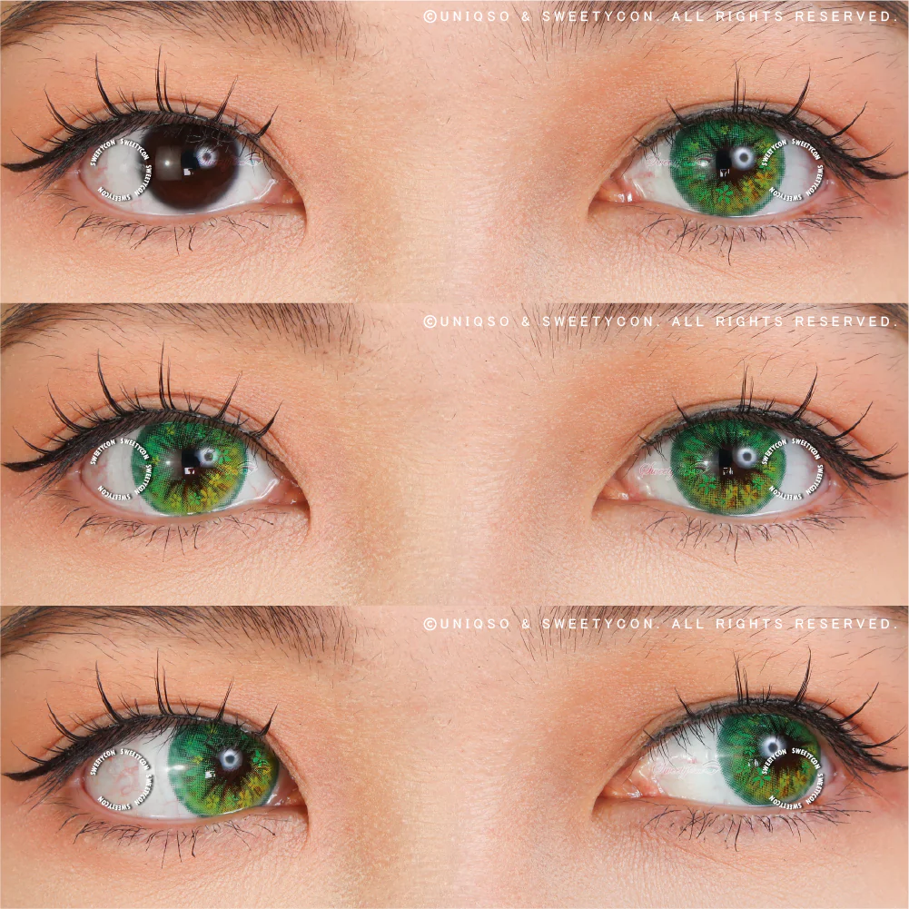 Sweety Anime Flower Green (1 lens/pack) - Image 2