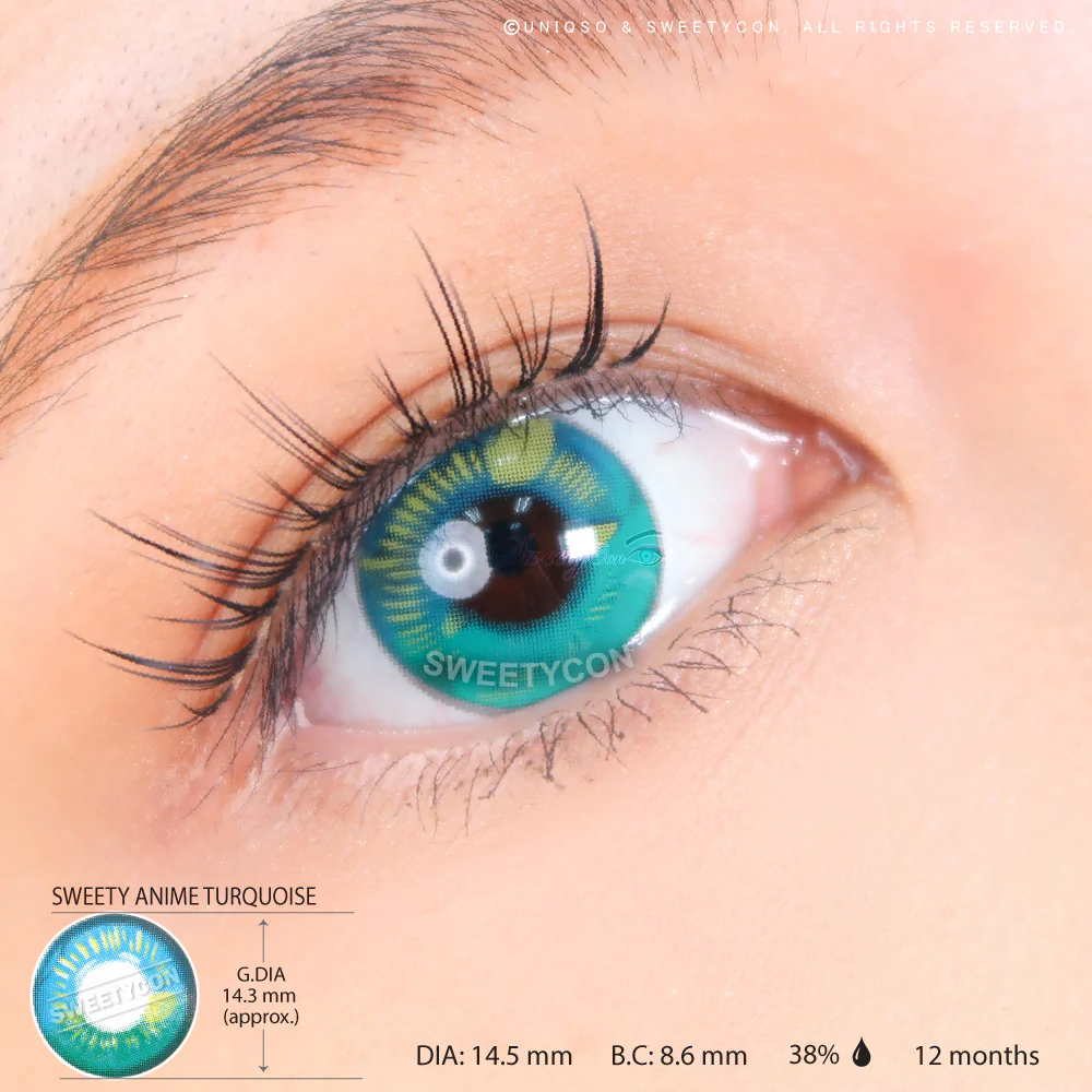 Sweety Anime Turquoise (1 lens/pack) - Image 3