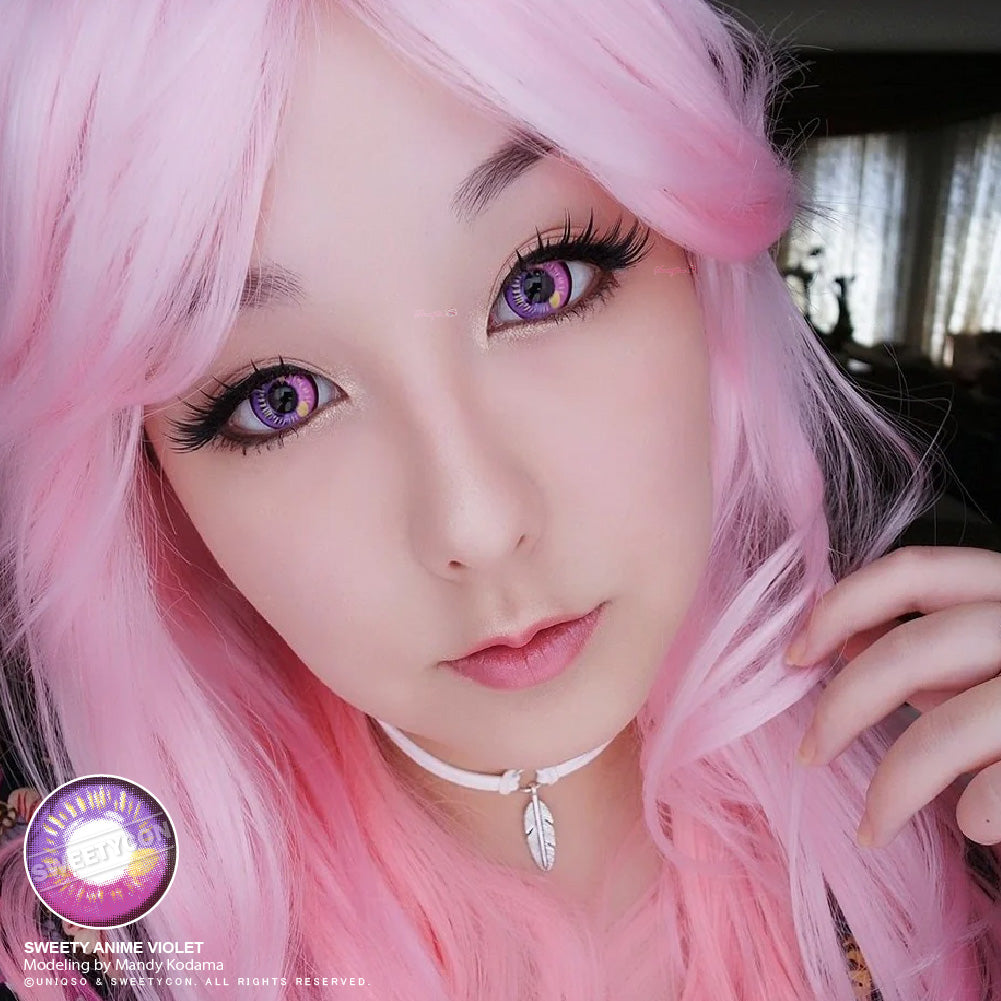 Sweety Anime Violet (1 lens/pack) - Image 6