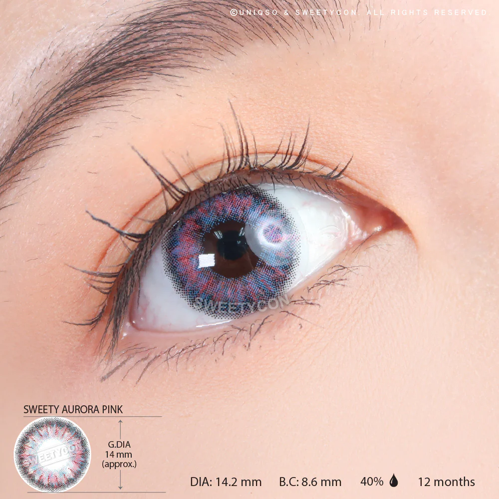 Sweety Aurora Pink (1 lens/pack) - Image 3
