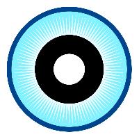 Sweety Blue Doll Sclera Contacts (1 lens/pack) - Image 3