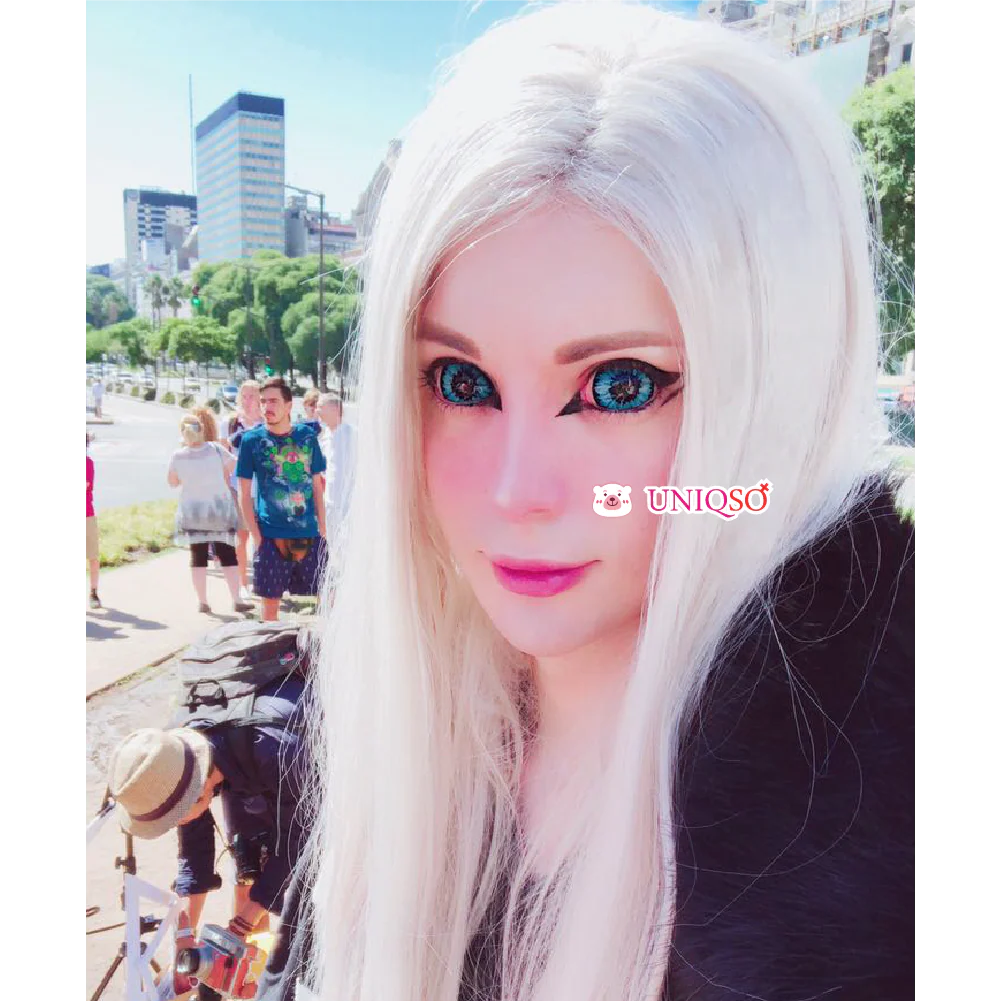 Sweety Blue Sclera Contacts - Blue Elf (1 lens/pack) - Image 4