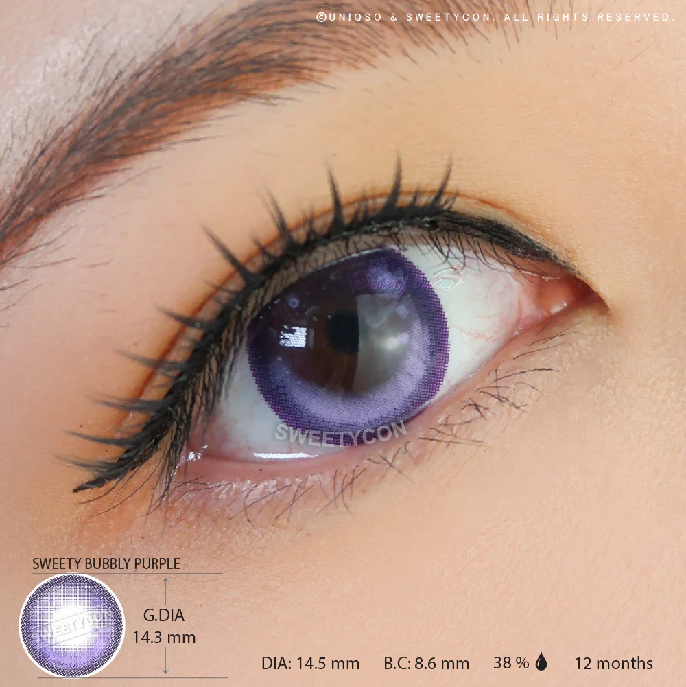 Sweety Bubbly Violet (1 lens/pack) - Image 3