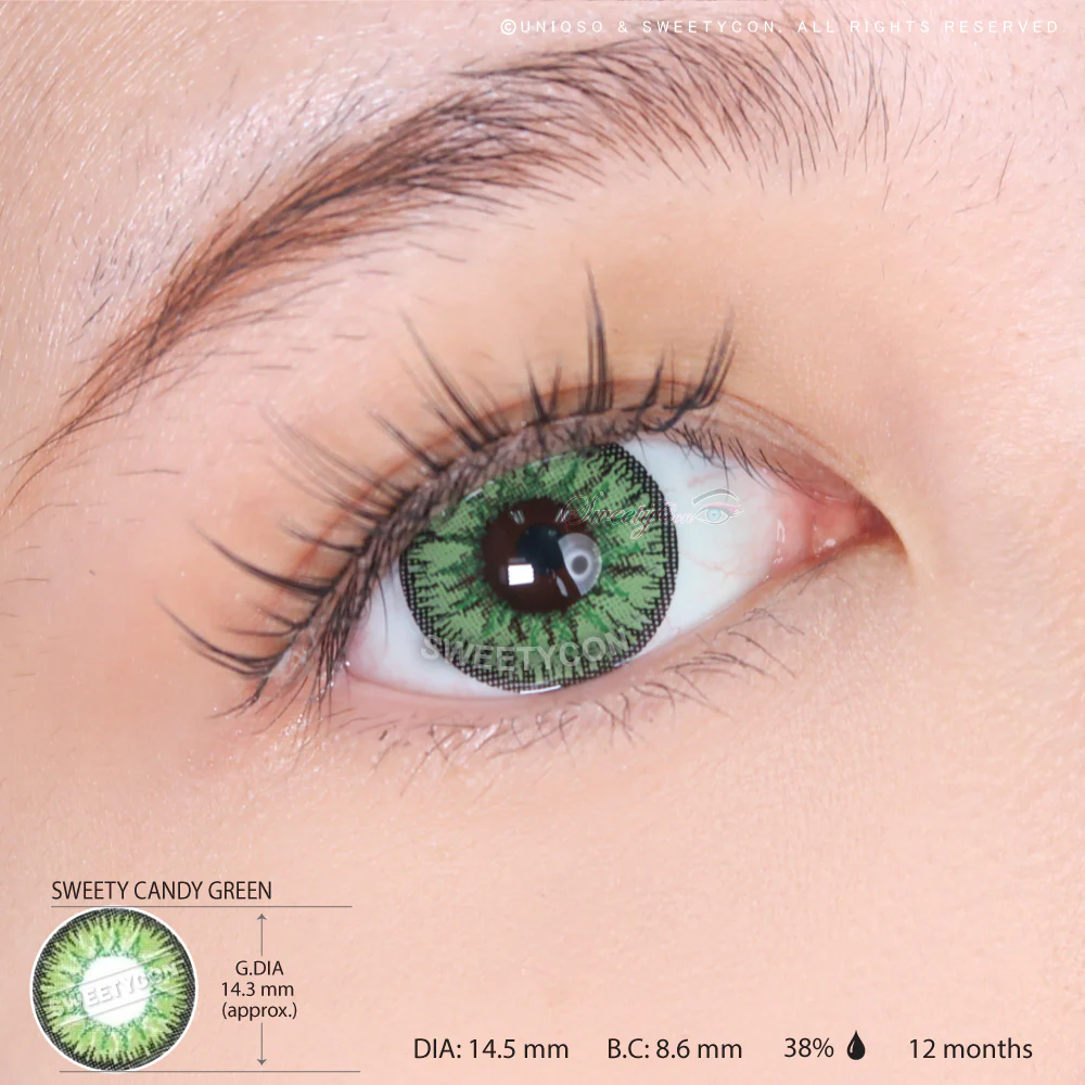Sweety Candy Green (1 lens/pack) - Image 3