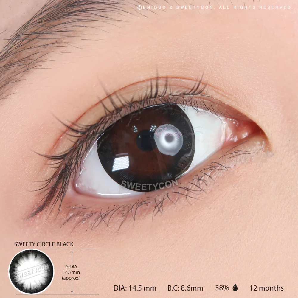 Sweety Circle Black (1 lens/pack) - Image 4