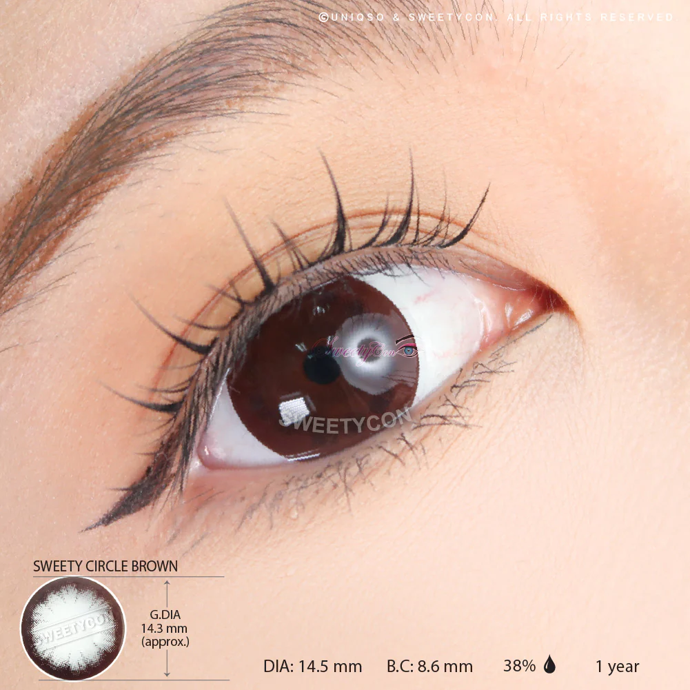 Sweety Circle Brown (1 lens/pack) - Image 5