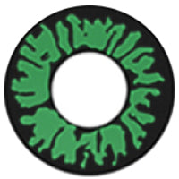 Sweety Crazy Aqua Panther (1 lens/pack)