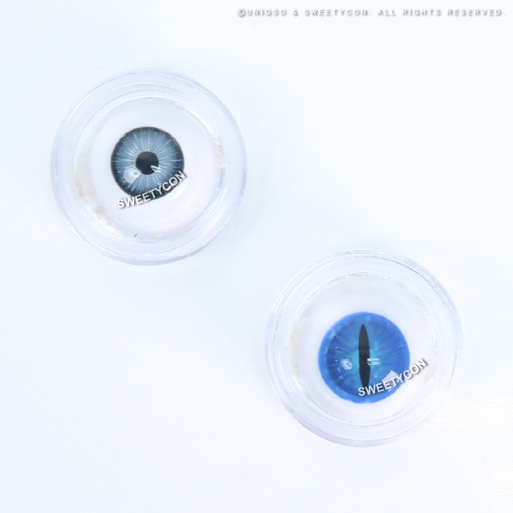 Sweety Crazy Blue Demon Eye / Cat Eye (New) (1 lens/pack) - Image 4