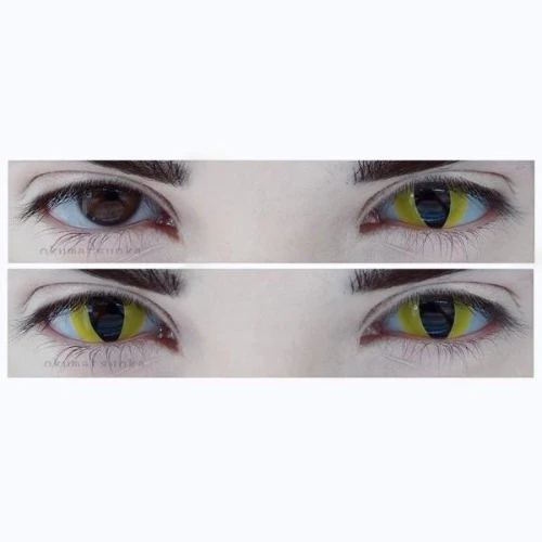 Sweety Crazy Cat Eye Yellow (1 lens/pack) - Image 4