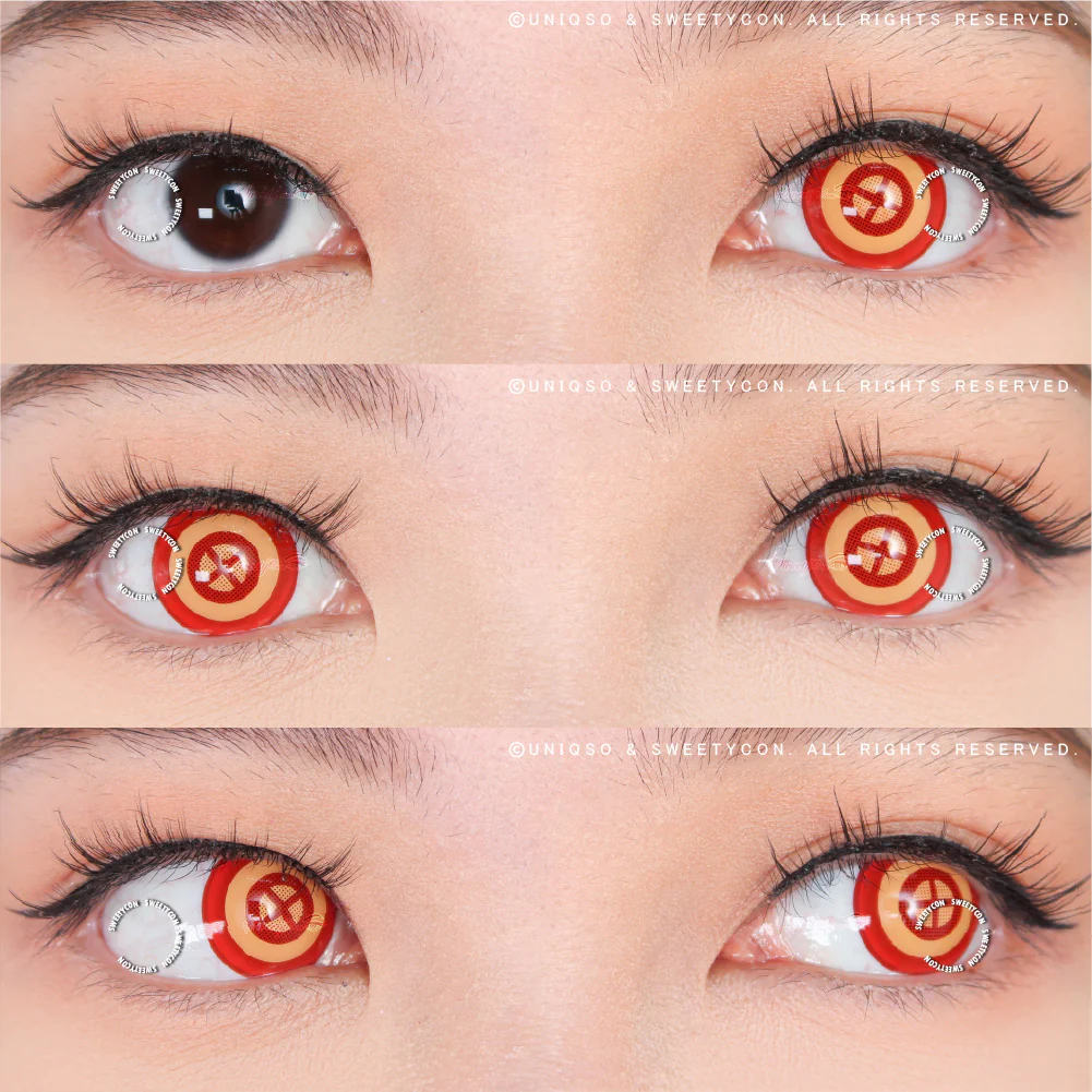 Sweety Crazy Red Target (1 lens/pack) - Image 2
