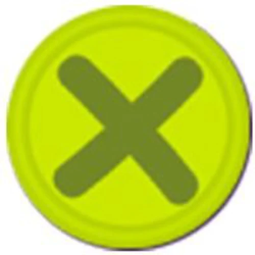 Sweety Crazy Button Eye - Charteuse (1 lens/pack) - Image 3