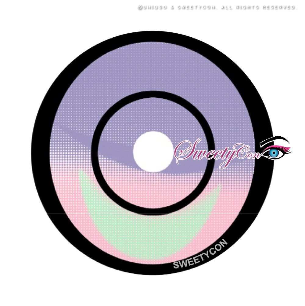 Sweety Crazy Cyber Violet  (1 lens/pack) - Image 7