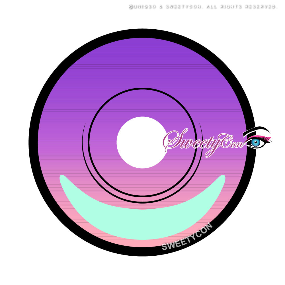 Sweety Crazy Cyber Violet V2 (1 lens/pack) - Image 6