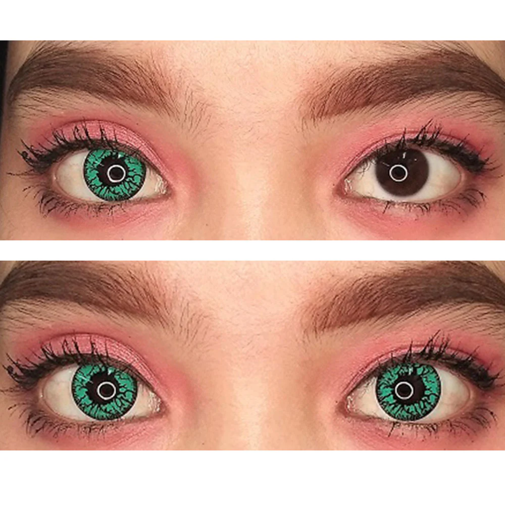 Sweety Crazy Green Blood Eyes (1 lens/pack) - Image 2