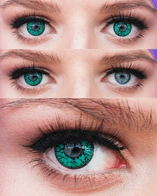 Sweety Crazy Green Blood Eyes (1 lens/pack) - Image 3
