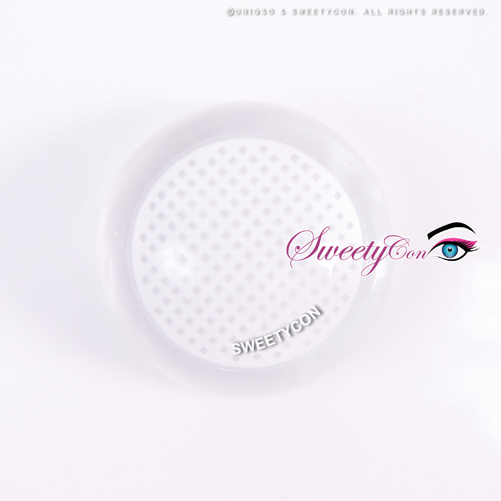 Sweety Crazy White Mesh - 1 Day Disposable (1 lens/pack) - Image 5