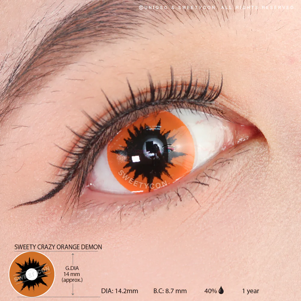 Sweety Crazy Orange Demon (1 lens/pack) - Image 3