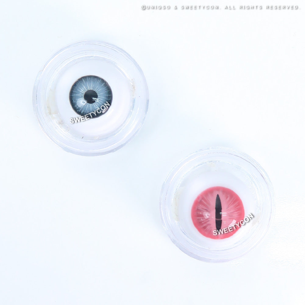 Sweety Crazy Pink Demon Eye / Cat Eye (New) (1 lens/pack) - Image 4