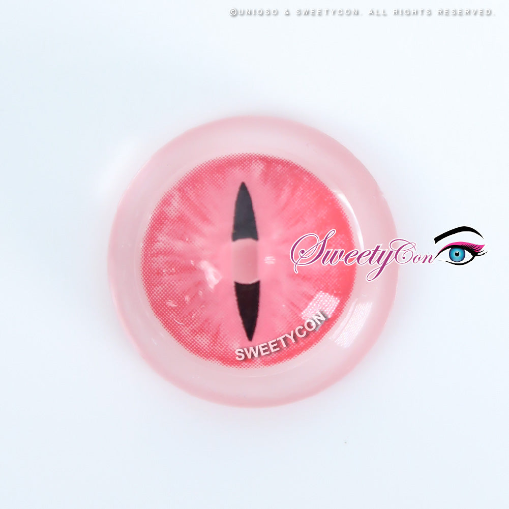Sweety Crazy Pink Demon Eye / Cat Eye (New) (1 lens/pack) - Image 5