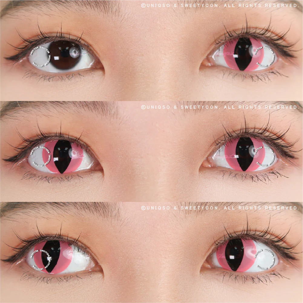 Sweety Crazy Pink Cat (1 lens/pack) - Image 2