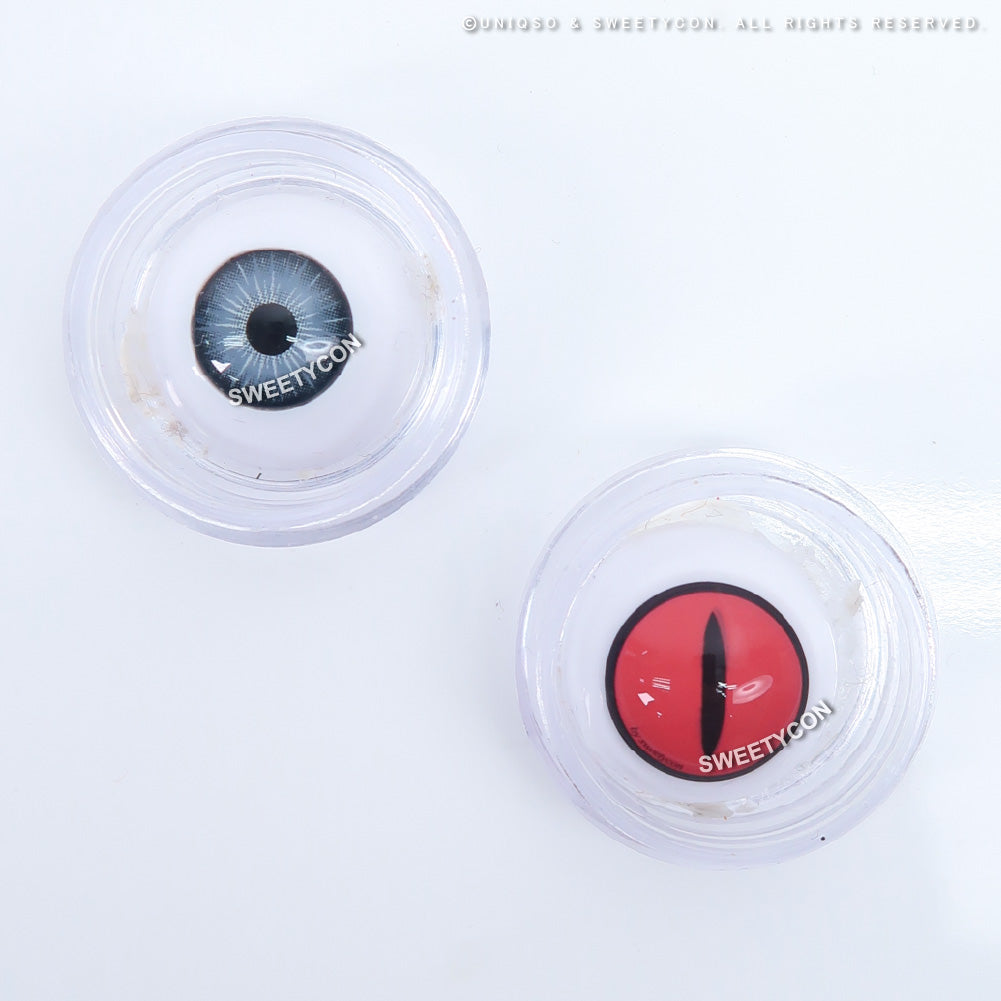 Sweety Crazy Pink Demon Eye / Cat Eye (1 lens/pack) - Image 4