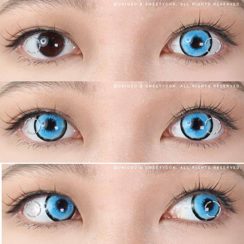Sweety Crazy Platonic Blue (1 lens/pack) - Image 2