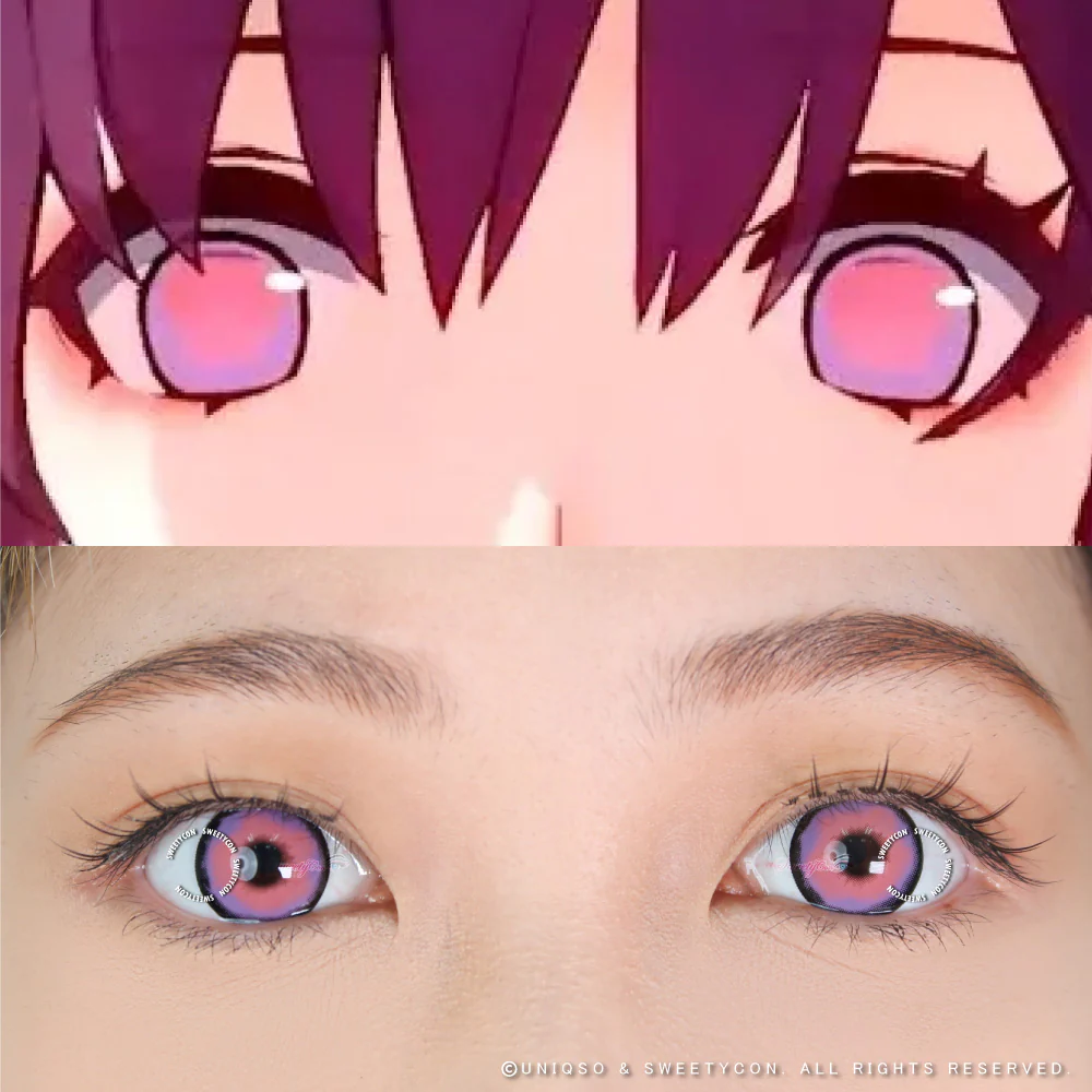 Sweety Crazy Platonic Violet Pink (1 lens/pack) - Image 7