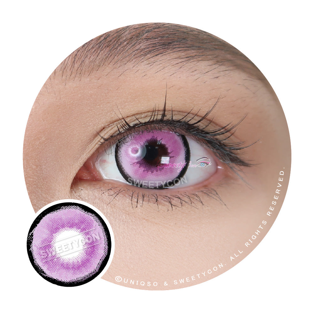Sweety Crazy Platonic Violet (1 lens/pack)