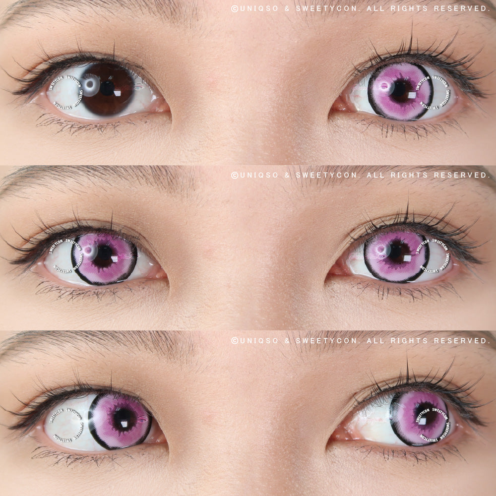 Sweety Crazy Platonic Violet (1 lens/pack) - Image 2